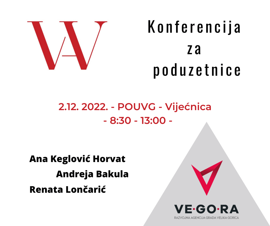 Konferencija za poduzetnice - Women in Adria - VEGORA - 2.12.22. - POUVG