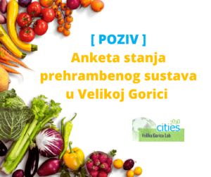 - POZIV - Anketa stanja prehrambenog sustava u Velikoj Gorici