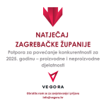 Natječaj Zagrebačke županije za povećanje konkurentnosti