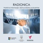 [RADIONICA]Praktične informacije i alati za lokalne poduzetnike