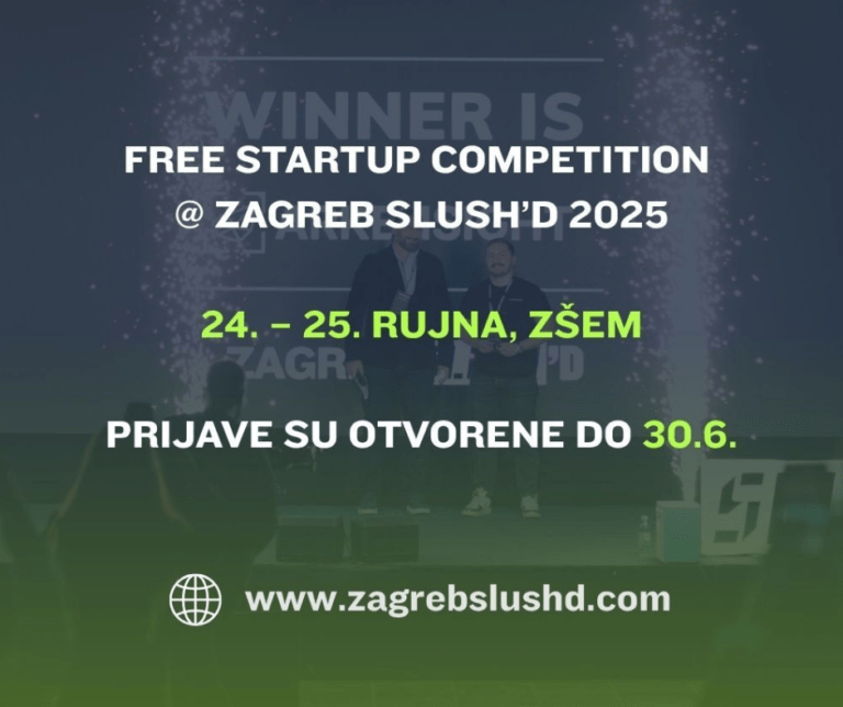 STARTUP COMPETITION u sklopu Zagreb Slush’D 2025