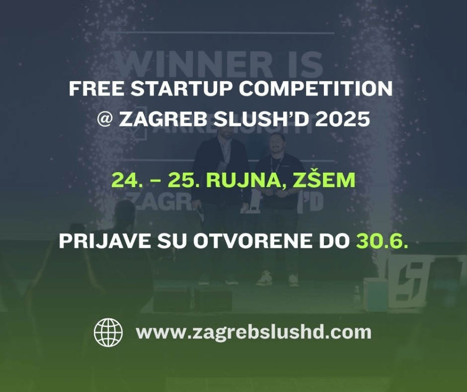 STARTUP COMPETITION u sklopu Zagreb Slush’D 2025