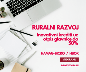 Poljoprivrednicima i prerađivačima dostupno je 47 milijuna eura kroz nove kredite i zajmove, uz mogućnost otpisa dijela glavnice do 50 posto.