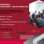 [RADIONICA] Javni nastup – kad svi gledaju vas